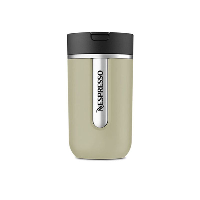 Nespresso Official Travel Mug Small Sage Green Tumbler 300ml