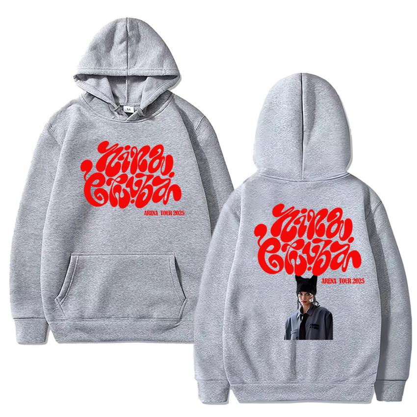 

Певица Нина Чуба Арена Тур 2025 Графические худи Мужская женская мода Y2k Толстовка Унисекс Повседневный флис С длинным рукавом пуловеры S