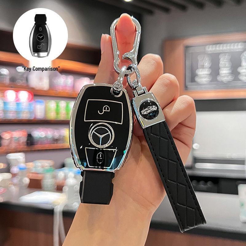 Mercedes Key Cover for GLA200, C200L, A-Class A180L, GLC260L, B-Class 260GLK, R-Class