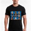 The Wrestler Bunch Tshirt Summer Casual Cotton Tee Oversized Streetwear Tops Vintage Graphic Print Loose Fit Short Sleeve