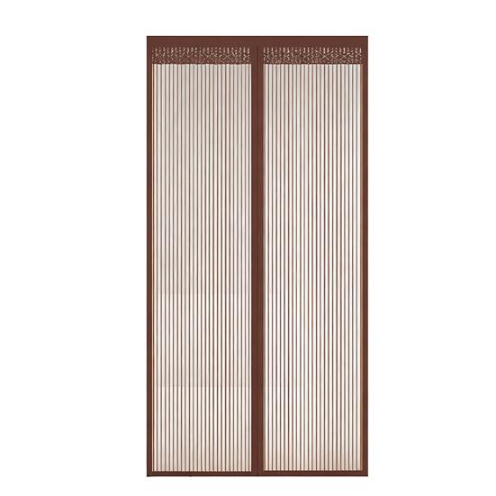 Magnetic Screen Door Mosquito Barrier Screen Door Hands-Free Magnetic Closure Pet And Kid XXXXL коричневый