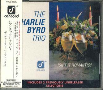 

CD CHARLIE BYRD - Isn t It Romantic VICS8019 CONCORD Japan Obi Jazz Used