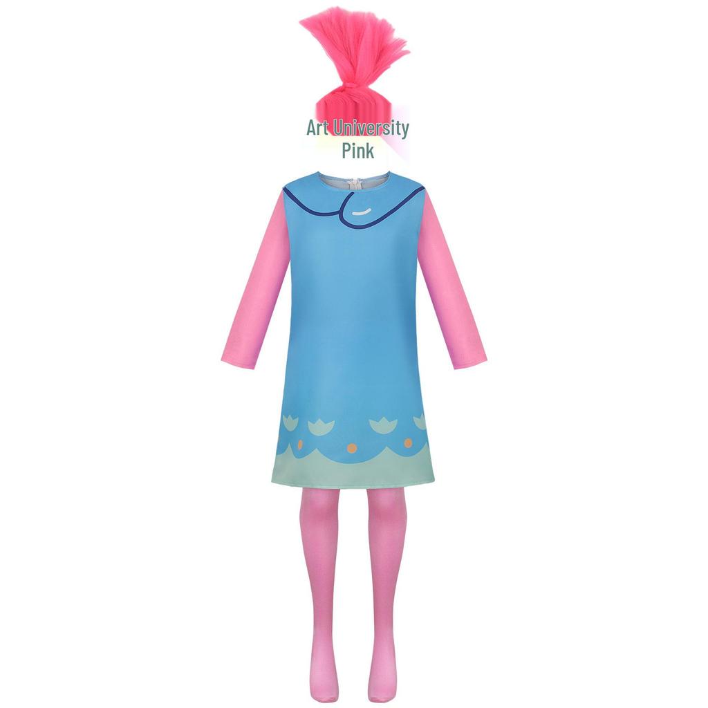 Anime Poppy Halloween Trolls Branch Cosplay Kostým Šaty