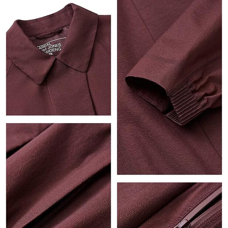 BOSIDENG Women's Short Textured Breathable Jacket