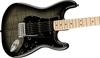 Squier by Fender Electric Guitar Affinity FMT Maple Black Black Burst with Soft Case Series™ Stratocaster® HSS, Fingerboard, Pickguard,