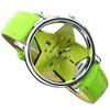 ZooooM FIVE STAR Stylish and Cute for Women Star-Shaped Wristwatch, (Green) ZM-SUTATO-GR