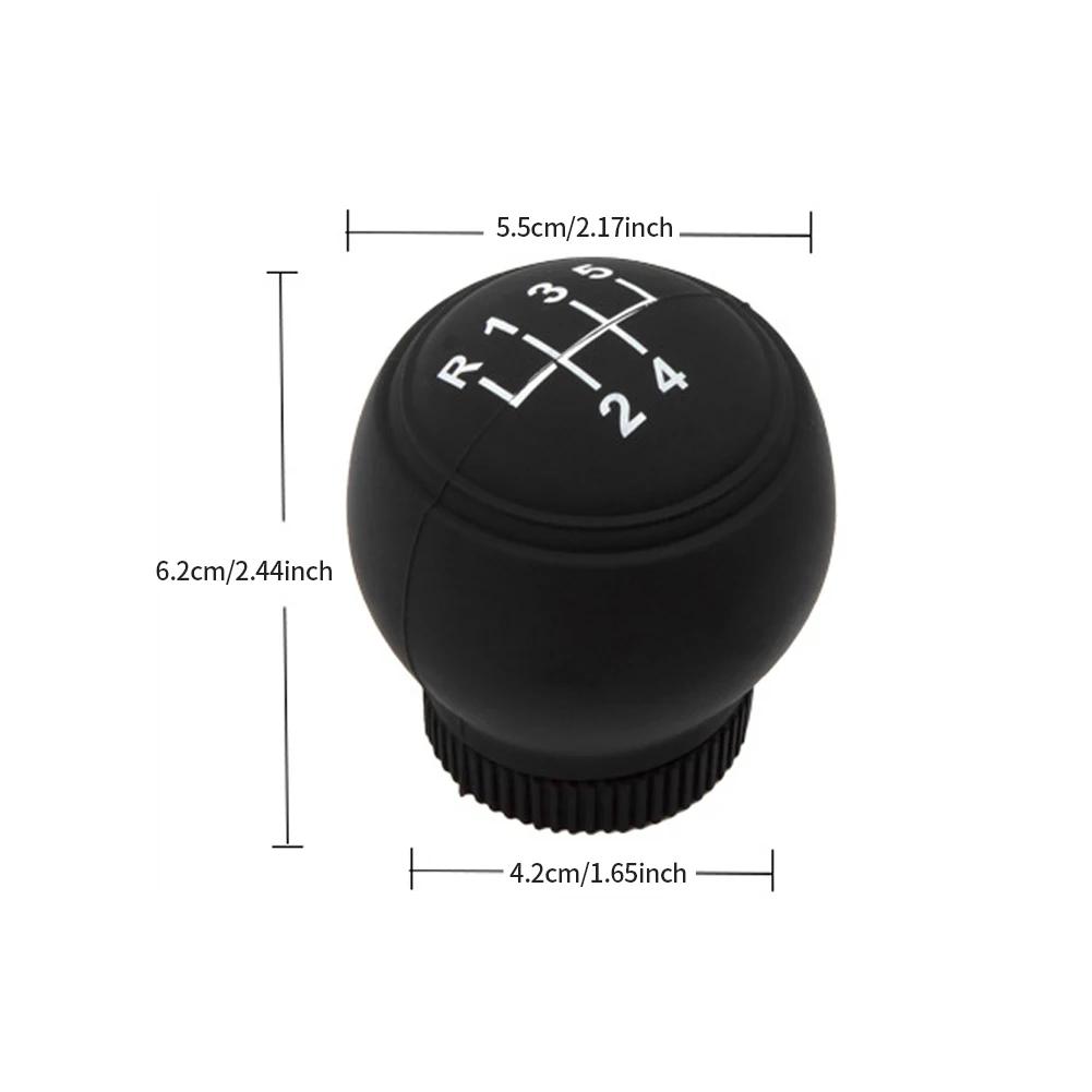 Silicone Gear Shift Knob Cover Manual For Hyundai Tucson Universal Protect Top Dustproof WaterProof Skin Nonslip Shifter Collar