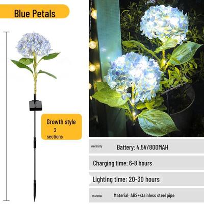 HEIXIE Solar Hydrangea Garden Light