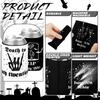 2Pcs Death To My 20s Can Coolers Spooky Scary Skull Halloween Party Gothic for Youth Bachelorette Decorations Bride To Be Gifts