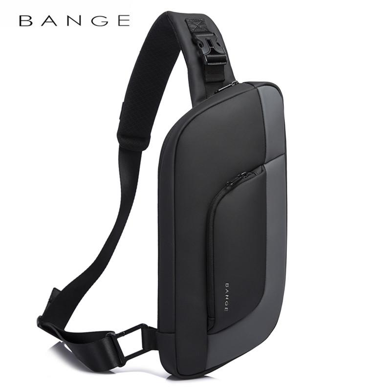 Bange Men Chest Bag New Design Korean Multifunction Waterproof Anti-Stain Big Capacity Travel Portable Crossbody Bag Sling Bags