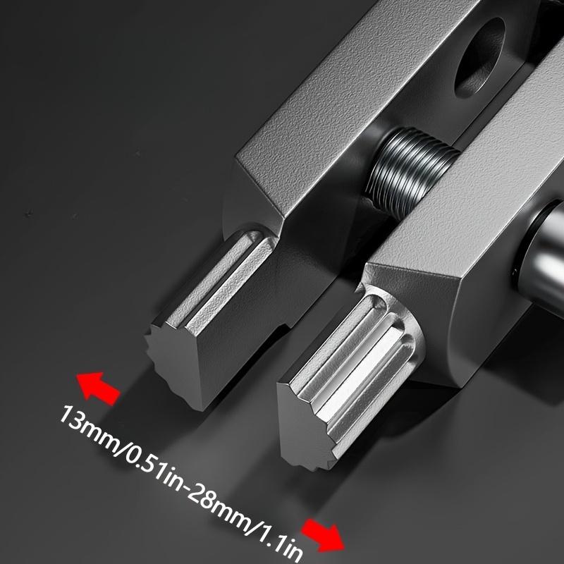 1pc Faucet Valve Broken Thread Extractor, 1/2 Inch & 3/4 Inch Broken Screw Removal Tool - All-in-One Pipe Thread Repair for Home & Industrial Plumbing