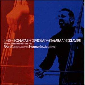 

CD GARY KARR - Bach: Viola da Gamba Sonata Works Japan ObiClassical Used