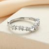 Simplicity Mori Small Fresh V -Shaped Love Ring Female Light Luxury Advanced Variety Creative Finger Ring 