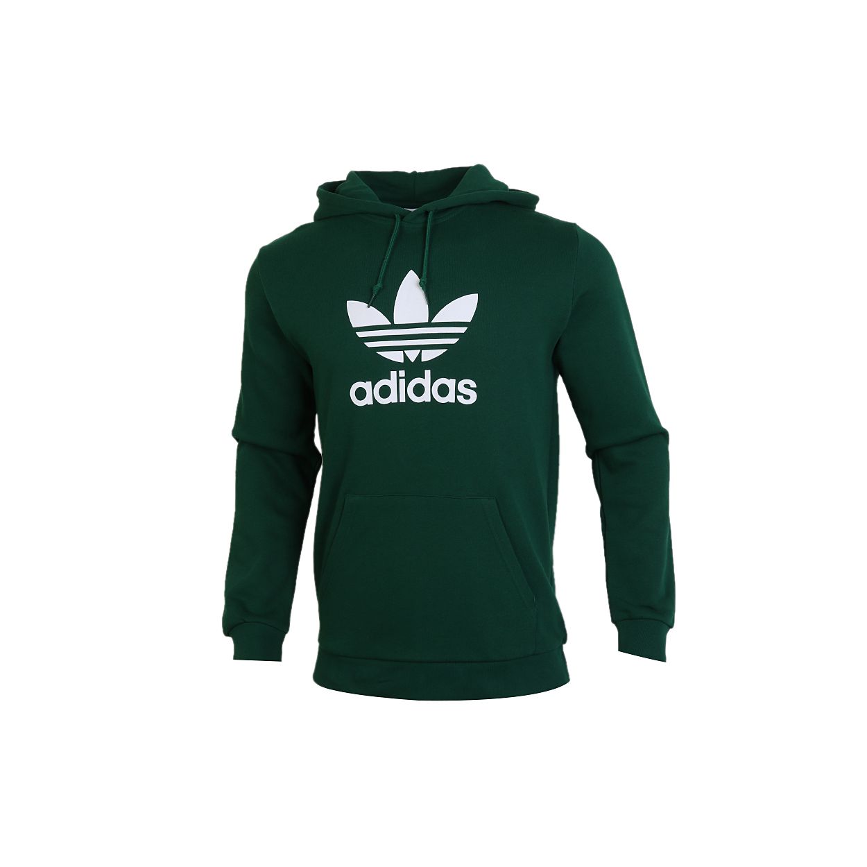 adidas Originals Men s Green Trefoil Crew Neck Sweatshirt GJ8300 S