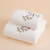 Four Seasons Thickened Polyester/Nylon Hair Drying Towel Set with Appliqué Embroidery