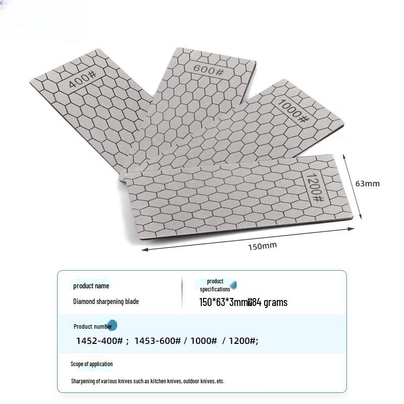 ZISIZ 1000# Grit Diamond Sharpening Stone Set