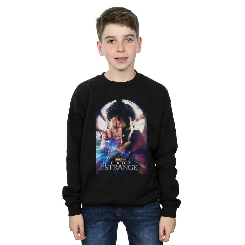 Marvel Studios Boys Doctor Strange Poster Sweatshirt