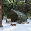 Tenda da campeggio da esterno impermeabile con protezione solare, tendalino sospeso