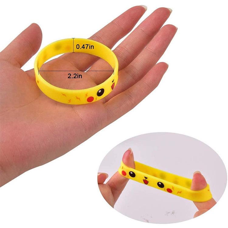 Pikachu Anime Silicone Bracelet Toy - Little Elf Safety Gift