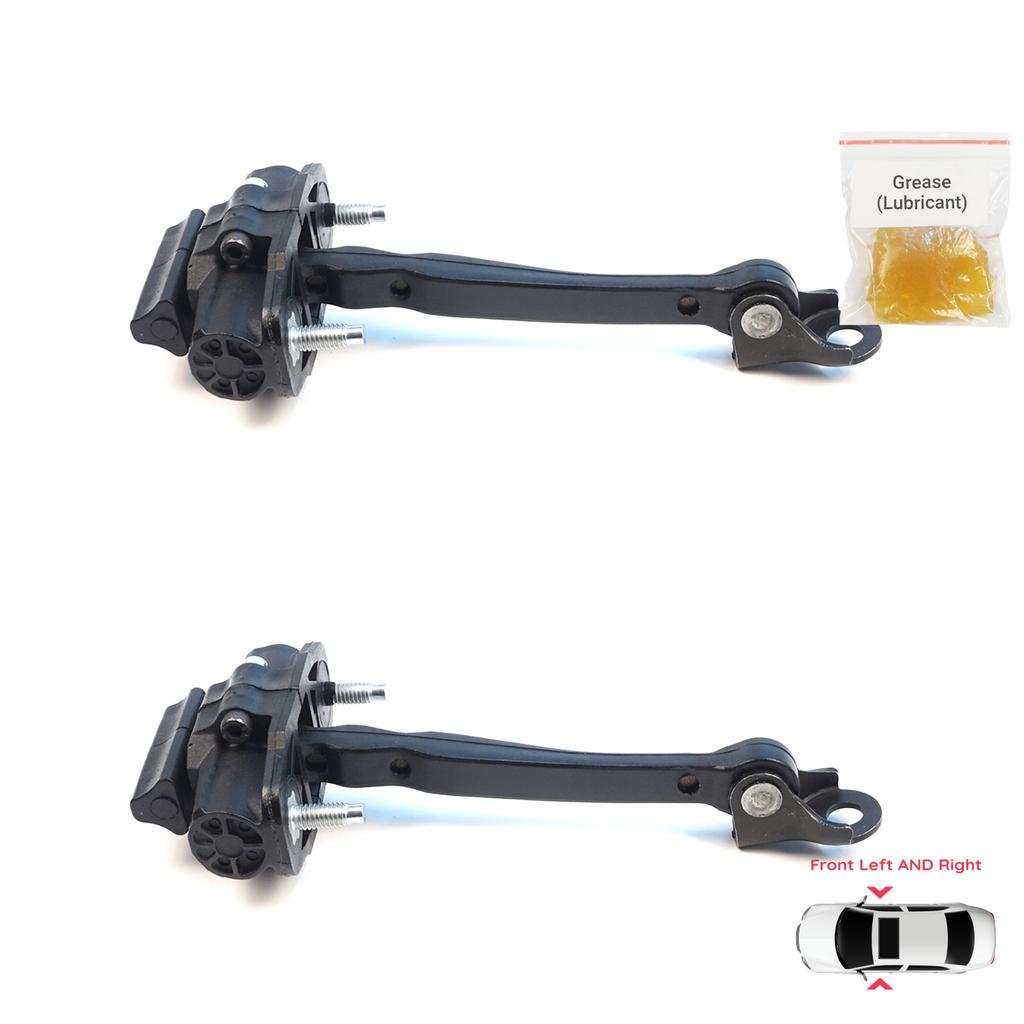 BDP1720-1 2 Pieces Front Door Hinge Brake Stop Check Assy Limiter Strap for Ford II J2K CF7 2019-On 2418372