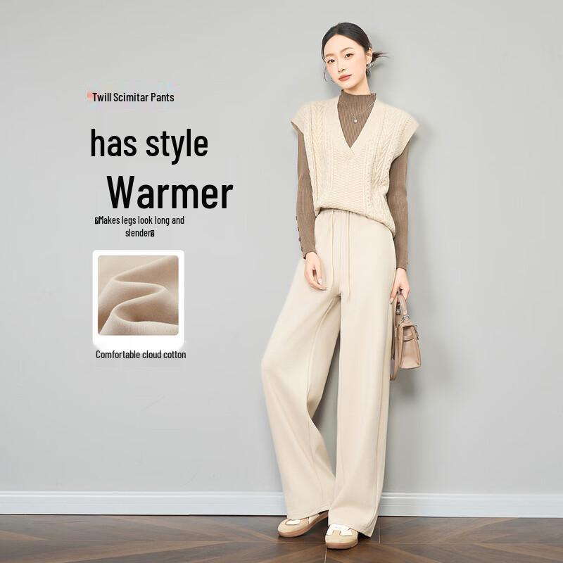 Demana Women s Cloud Cotton Drawstring Casual Pants L