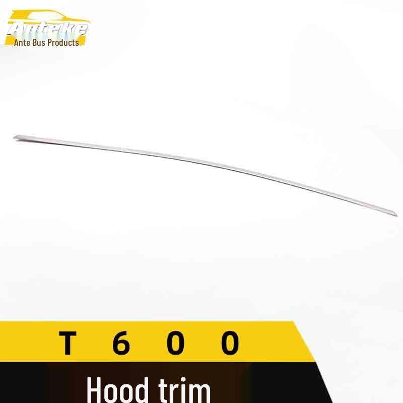 Zotye T600 Hood Trim & Grille Anti-Scratch Sticker - Front Bumper Decoration Strip Accessory