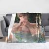 Love and Deepspace Sylus Knitted Blanket Flannel Super Warm Throw Blankets for Home Couch Bed Rug