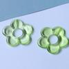 Colored Perforated Beads Hollow Flowers-Shaped Pendant DIY Clothing Accessories Earrings Hairpin Phone Shells Material