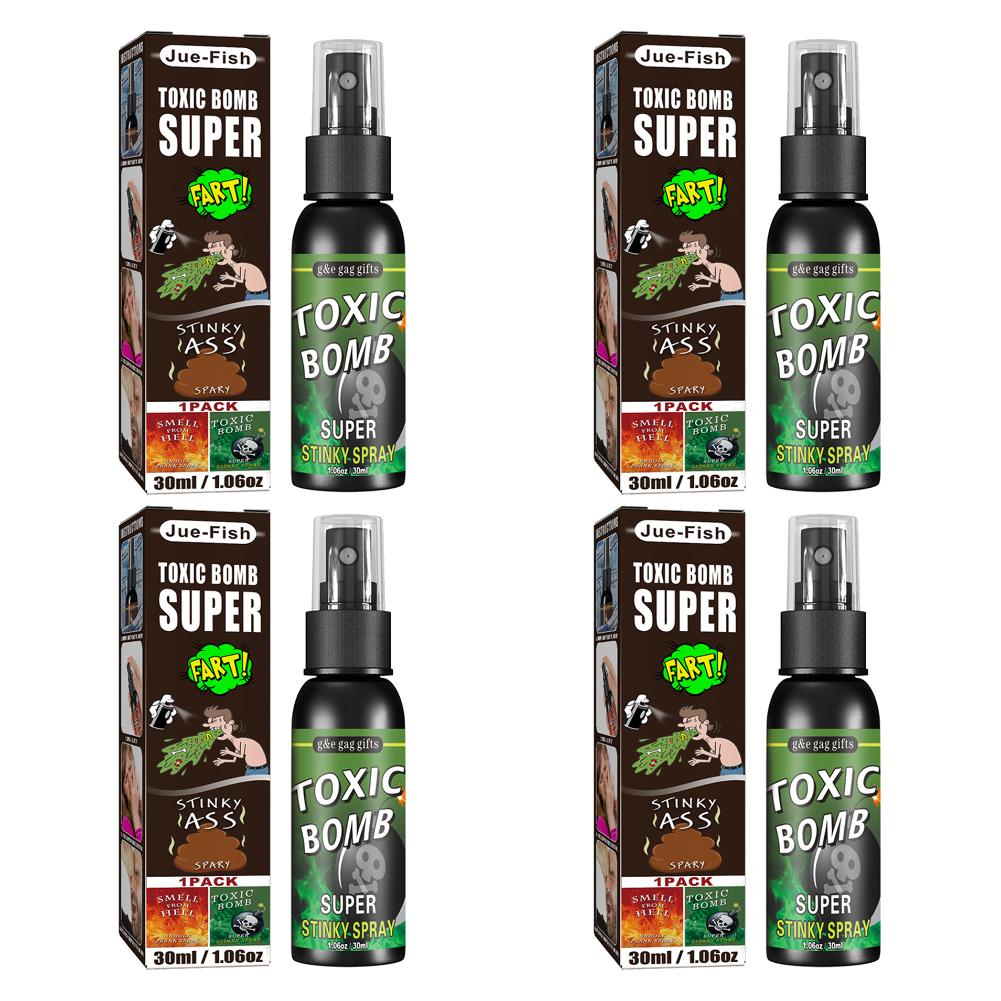 30ml Fart Gag Spray Prank Joke Plastic Smelly Stinky Gags Party Supplies Liquid Fart Gag for Adults Kids Non Toxic for Halloween