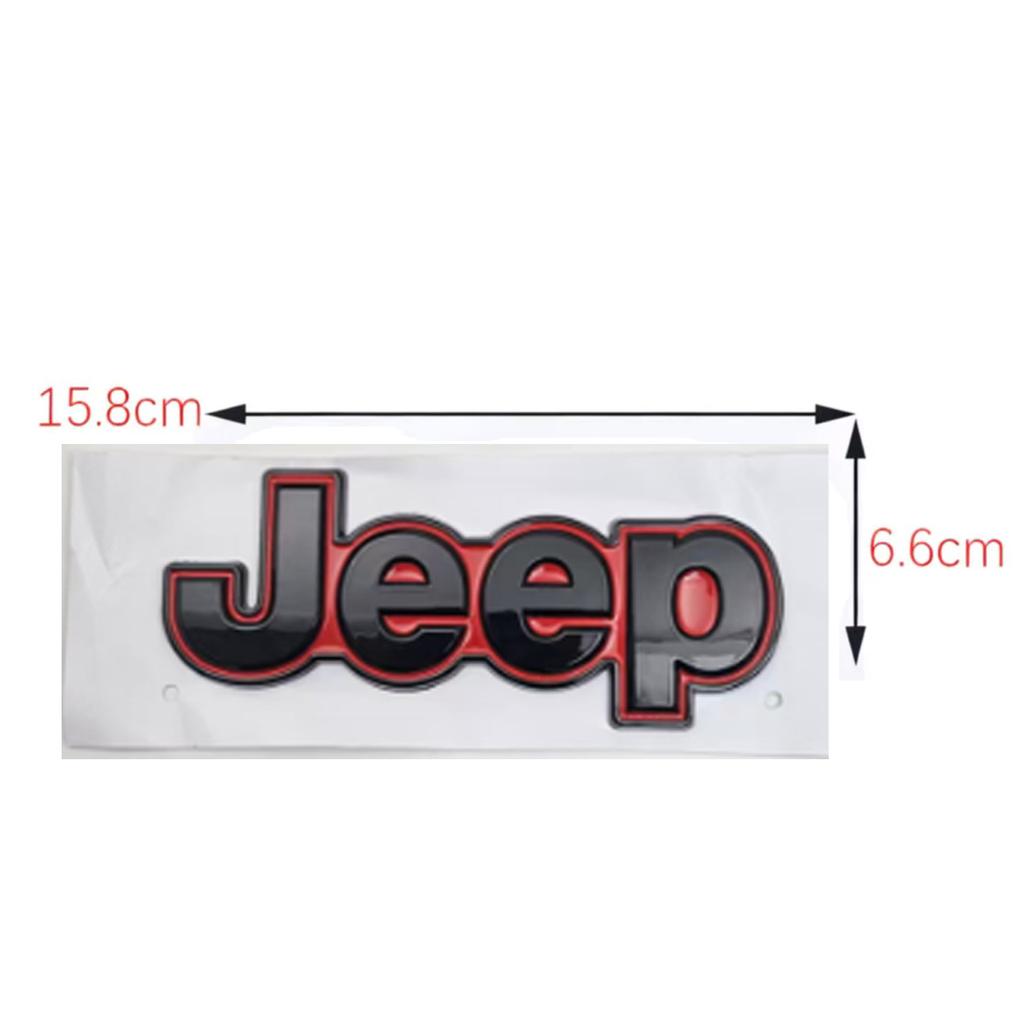 Car Front Rear LIMITED 4X4 Logo Auto Grille Emblem Sticker Accessories For Jeep Renegade Compass Grand Cherokee Wrangler Rubicon