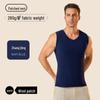 7A Men's Seamless Antibacterial Wool Vest - Warm, Thick, Plus Velvet for Winter
