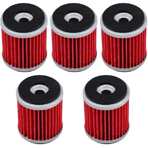 HIFROM (Pack of 3) Oil Filter Replacement for Yamaha YZ250 YZ250F YBR250 YZ450F YZ250F WR250F WR450F WR250X WR250R YFZ450 YFZ450R YZ450FX YZ250X