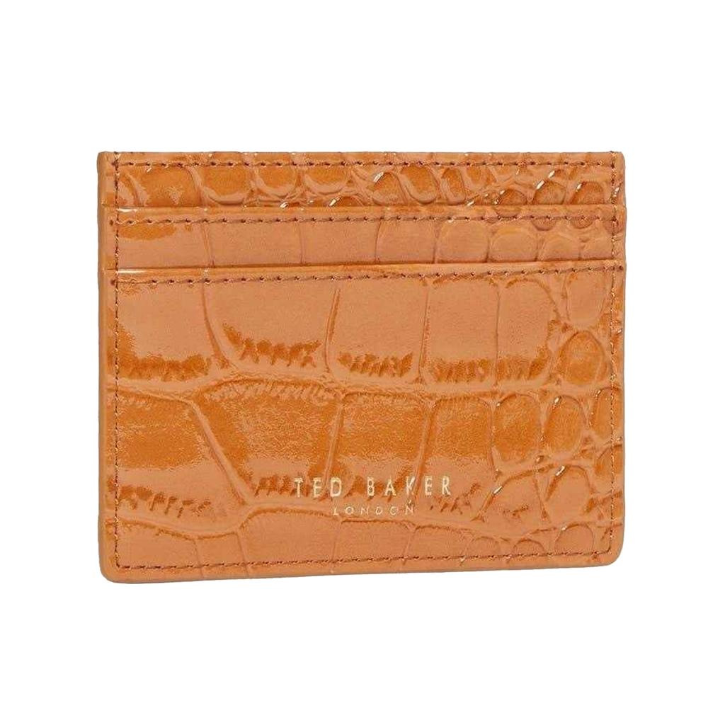 Ted Baker Crocodile Skin Leather Card Holder