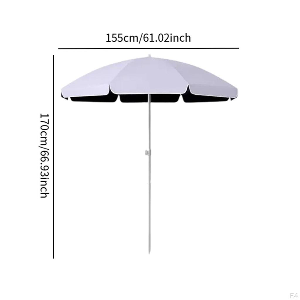 Beach Umbrella Garden Sunshades Outdoor Patio Parasol Canopy for Pool