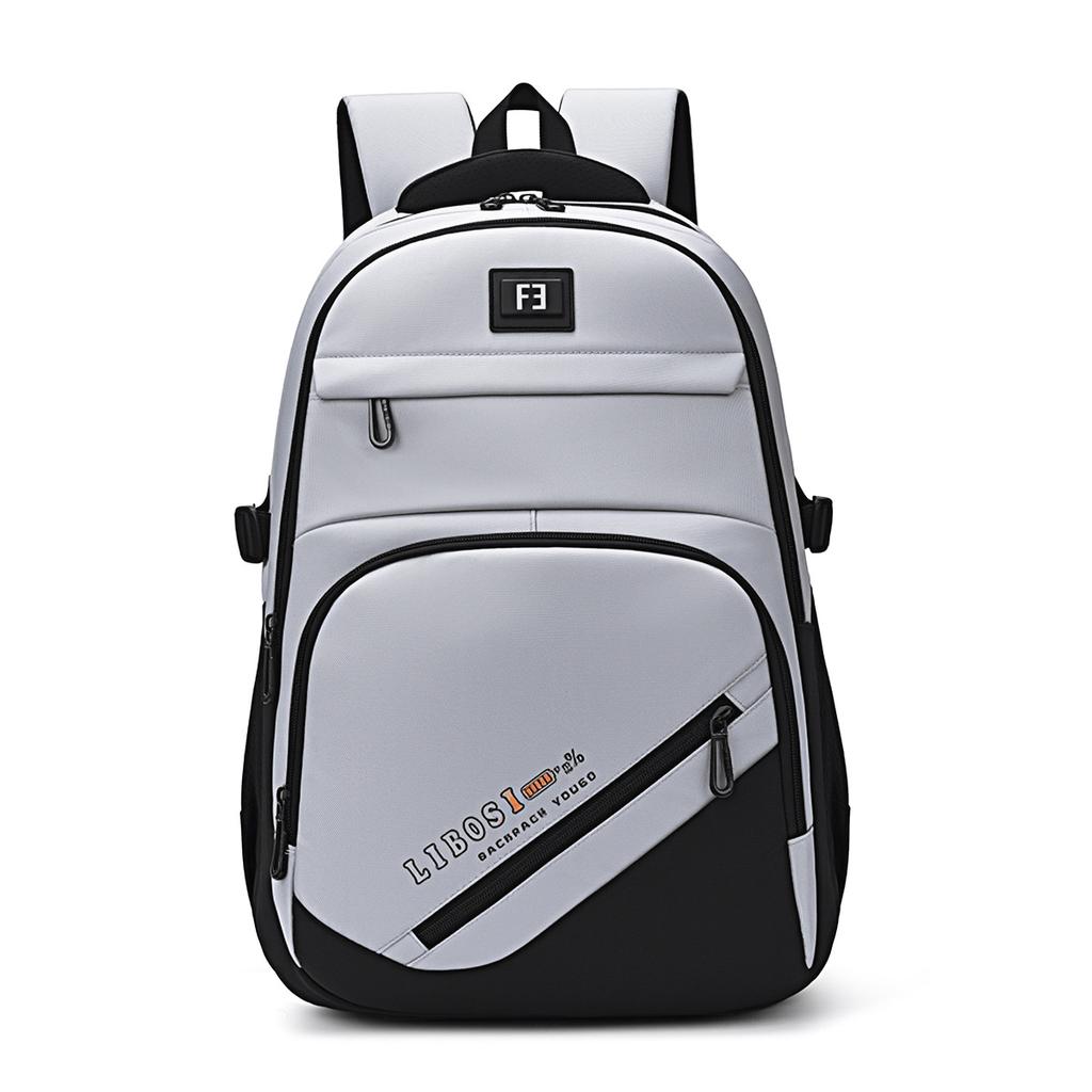Schoolbag new middle and high school schoolbag Korean high-end sense large capacity lightweight anti-splashing backpack outdoor travel backpack