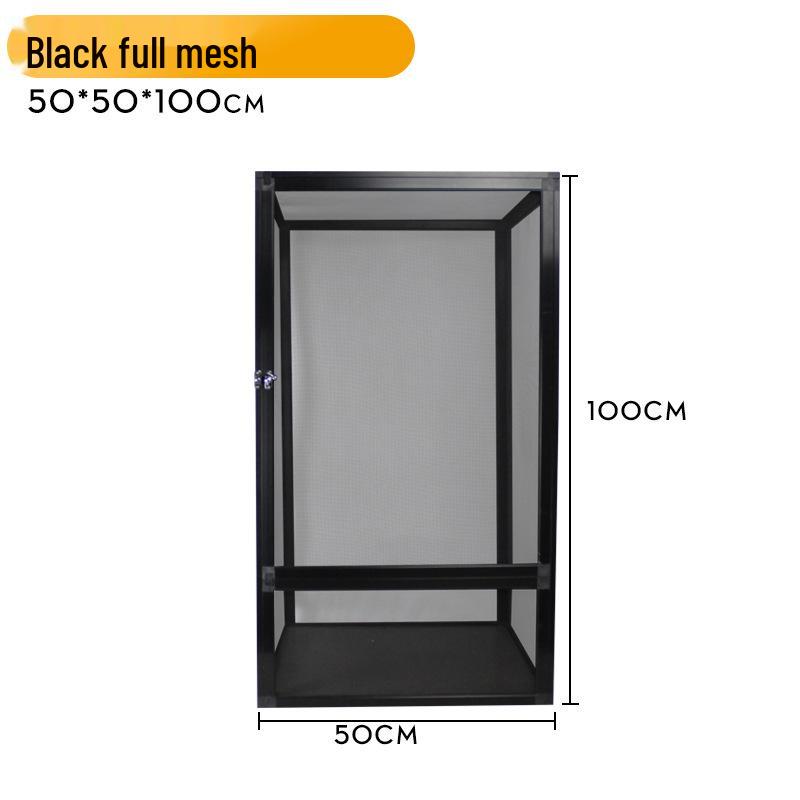 PAYI Aluminum Reptile Terrarium: Breathable & Disassemblable for Chameleons, Lizards, and Snakes