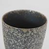 Saji Pottery (Saji Touki) Banko Ware Beer Cup, Large, Smoked Finish, 74-115, Made in Japan