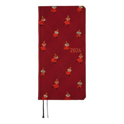 Hobonichi Techo 2026 Weeks Moomin/Little My Lots! January Start Weekly Planner, Left, Slim Vertical