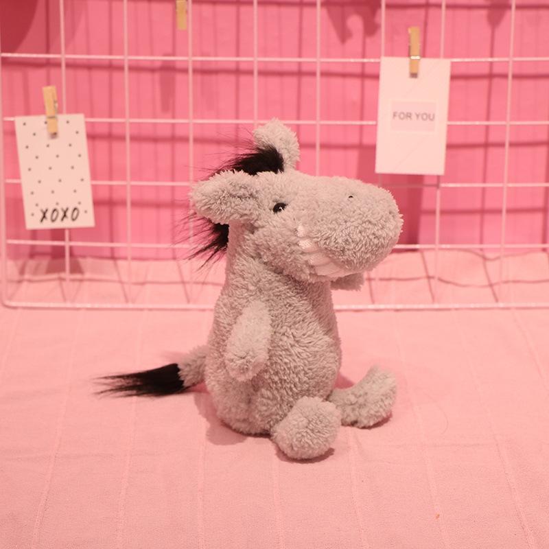 The same smiling big tooth doll, creative plush toy with hand gift, grab machine doll, throw cloth doll