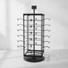 Powder-Coated Rotating Eyeglass Display Rack Compact Easy