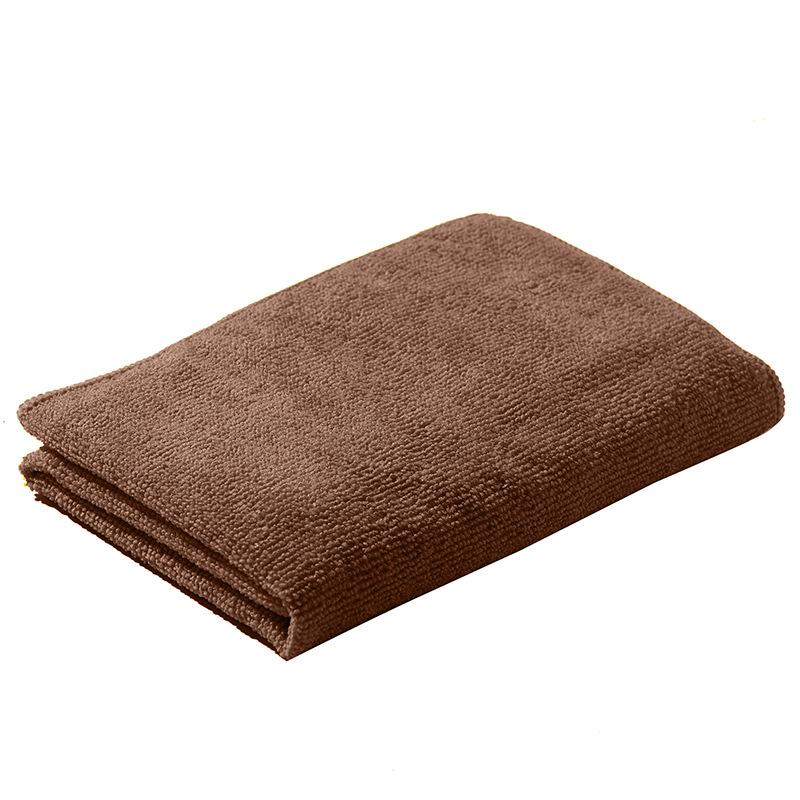 Household Dishcloth Multifunctional Kitchen Dishwashing Cloth Car Wash Cloth Solid Color Scouring Cloth