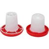 Chicken Feeder, Chicken Feeder and Bird Feeder with Rotatable House for Birds