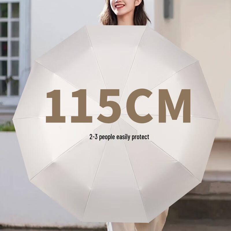 Automatic Reinforced Windproof UV Protection Umbrella