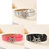 Rose Pink Water Drill Rivet Belt With Alloy Buckle For Fashionistas And Trendy Outfits