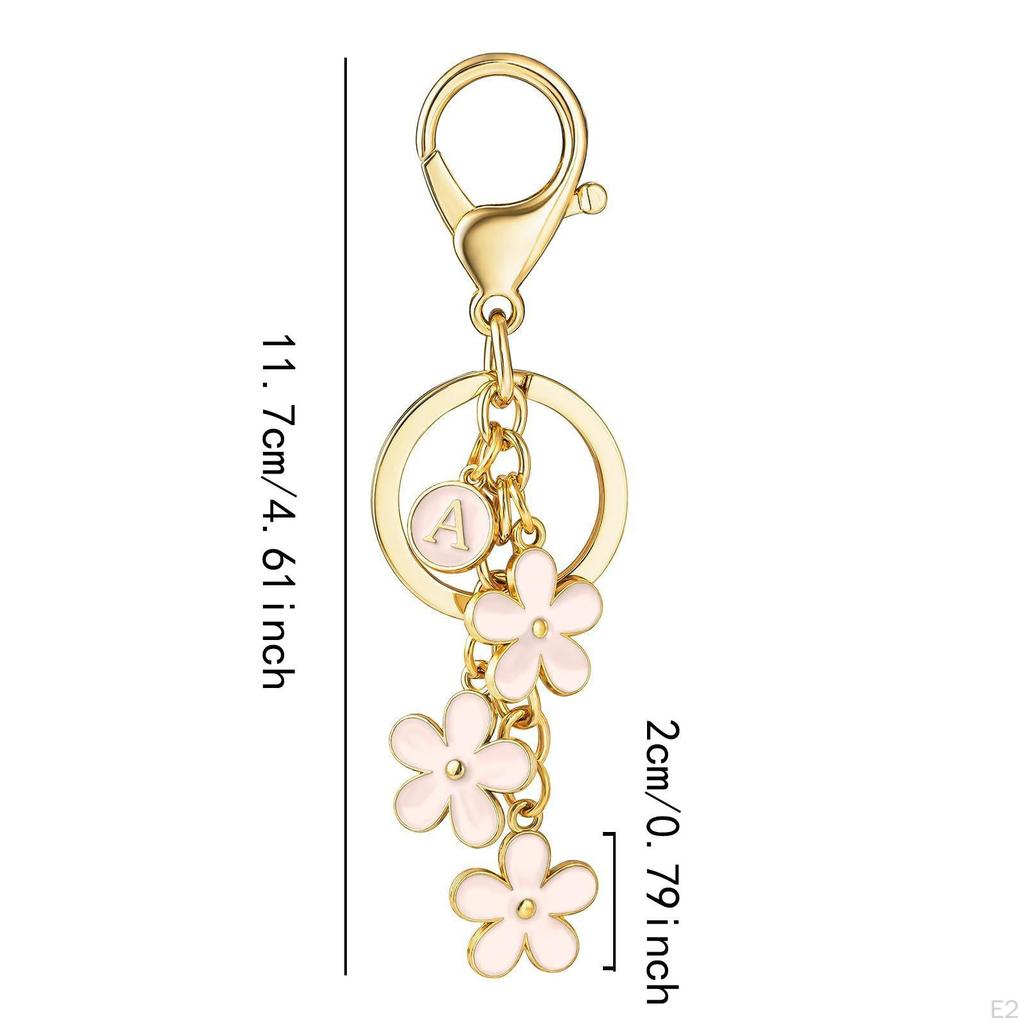 Keychain Letter for The Wrench Pendant Gift, Alloy, Cute Key Chains Handbags