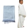Pánský ručník Ihram pro Hajj & Umrah Bílý Nový Froté Saúdská Pustina Oblečení