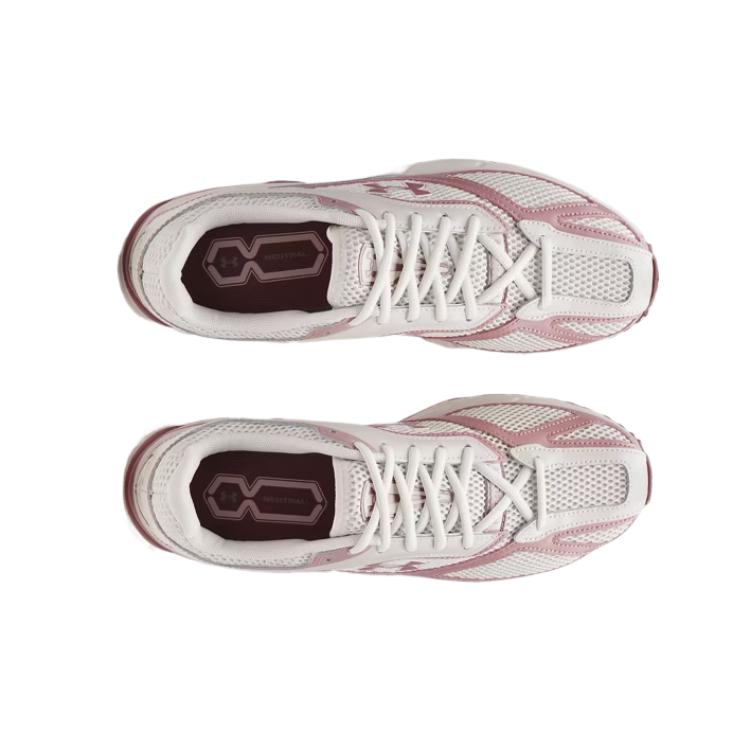 Under Armour Apparition Fashion Simple Trendy Versatile Breathable Support Durable Low-Top Casual Shoes Unisex sneaker Pink 3027595-120
