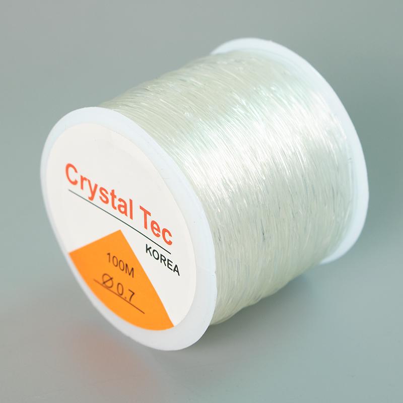 Durable Crystal Elastic Bracelet String with Rubber Band