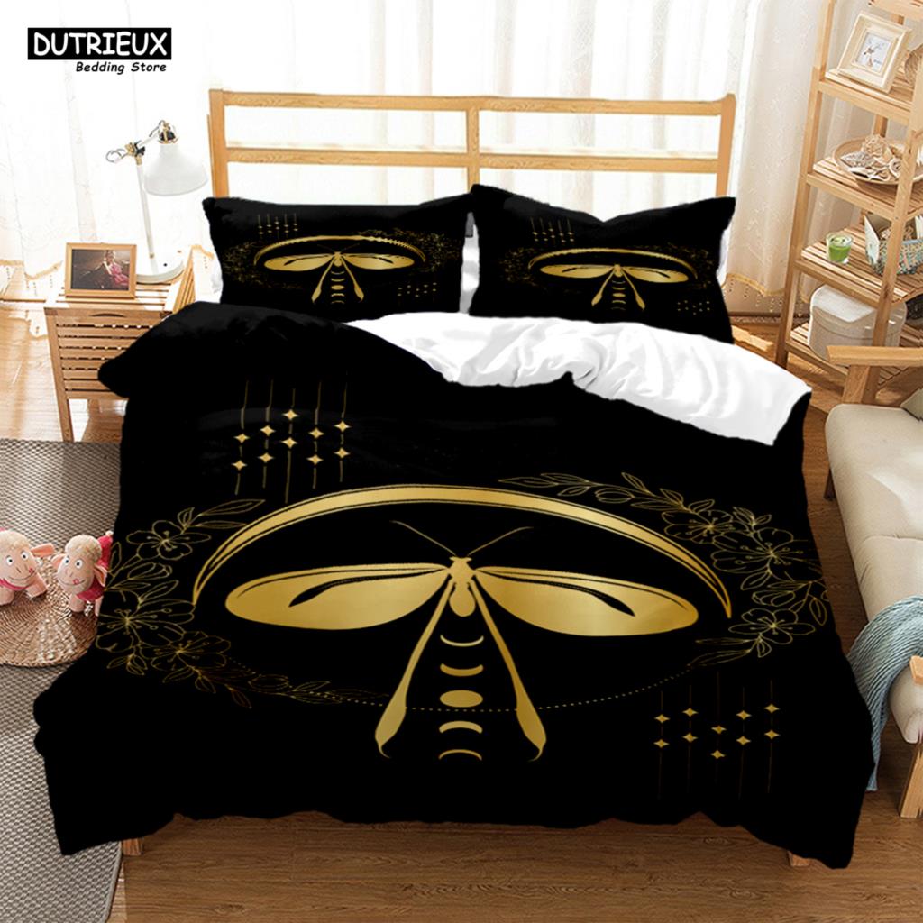 Mysterious Pattern Digital Print Polyester Bedding Sets Child Kids Covers Boys Duvet Cover Set For Teens Comforter Bedding Sets