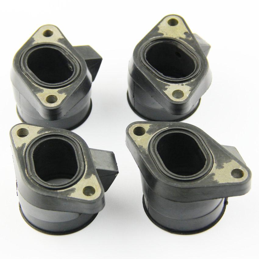 Motorcycle Carburetor Adapter Inlet Intake Pipe Rubber Mat For Yamaha FZR250 FZR250R 1989 1990 1991 1992 1993-1994 3LN-13586-00